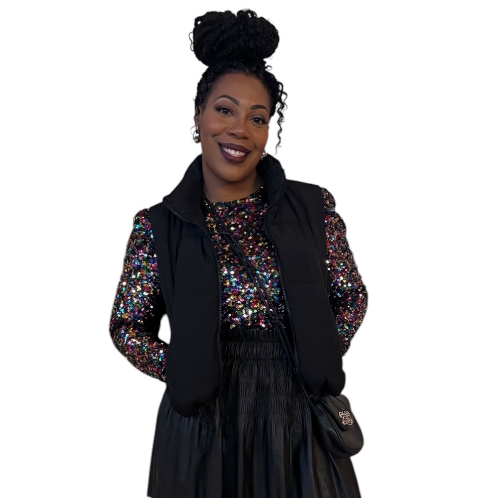 Endless Rose Blouse Sequin Long Sleeve Party